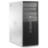 HP Compaq dc7800p Intel® Core™2 Duo E8400 2 GB DDR2-SDRAM 250 GB HDD Windows Vista Business Mini Tower PC Black, Silver