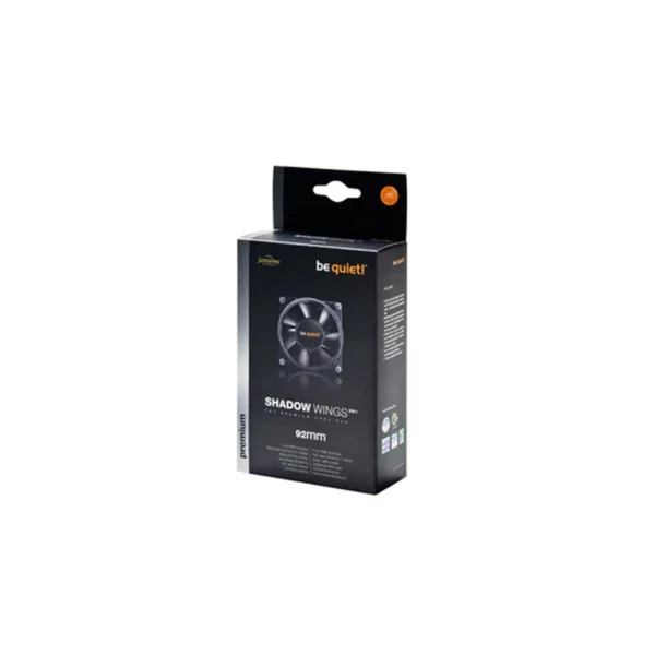 be quiet! SHADOW WINGS SW1 92mm MS Computer case Fan 9.2 cm Black