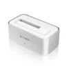 ICY BOX IB-111StU3-Wh USB 3.2 Gen 1 (3.1 Gen 1) Type-A Silver, White
