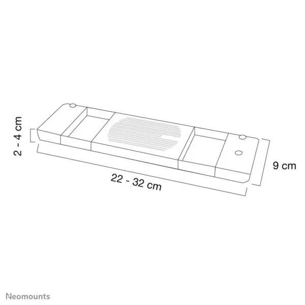 Neomounts NSLC200 Laptop cooler 10-22″ – universal