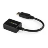 StarTech.com DisplayPort to VGA Adapter – Active DP to VGA Converter – 1080p Video – DisplayPort Certified – DP/DP++ Source to VGA Monitor Cable Adapter Dongle – Latching DP Connector