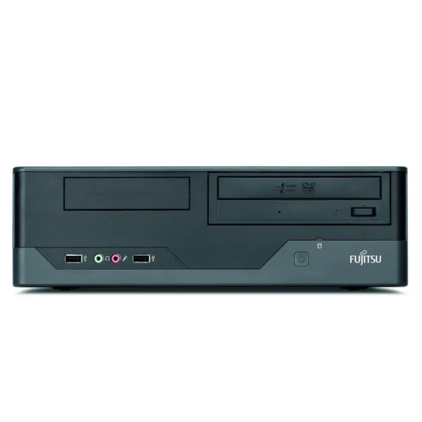 Fujitsu ESPRIMO E3520 Intel® Pentium® E5200 2 GB DDR2-SDRAM 160 GB Intel® GMA 4500M Windows Vista Business SFF PC Black