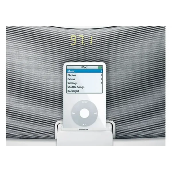 Trust Sound & Radio Station for iPod SP-2991Wi 2.0 channels 20 W White