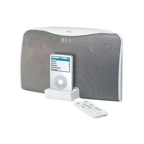 Trust Sound & Radio Station for iPod SP-2991Wi 2.0 channels 20 W White