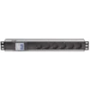 Intellinet 19″ 1.5U Rackmount 6-Output Power Distribution Unit (PDU) EU CEE 7/3 Outlets, With Double Air Switch, No Surge Protection, Built-in 1.8m Power Cord with EU CEE 7/4 Plug