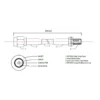 LevelOne 3m Antenna Cable, RPSMA Male Plug to RPSMA Female Jack