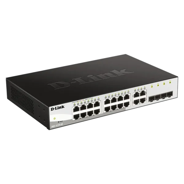 D-Link 20-Port Gigabit Smart Managed Switch including 4 SFP ports