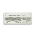 CHERRY G80-3000 BLACK SWITCH, Keyboard, Corded, Light Grey, USB/PS2 (QWERTY – UK)