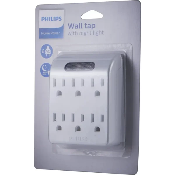 Philips SPS1060N/17 power extension 6 AC outlet(s)