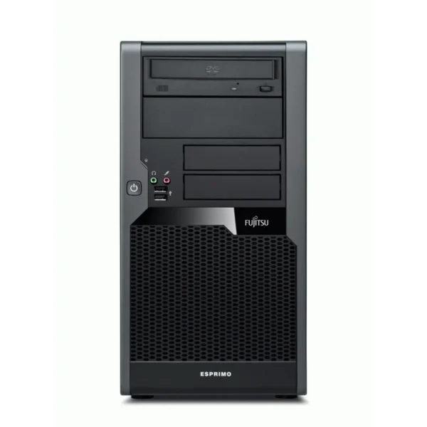 Fujitsu ESPRIMO P3520 E-Star 5.0 Intel® Pentium® E5200 0 GB DDR2-SDRAM Intel® GMA 4500M Windows Vista Business Micro Tower PC Black