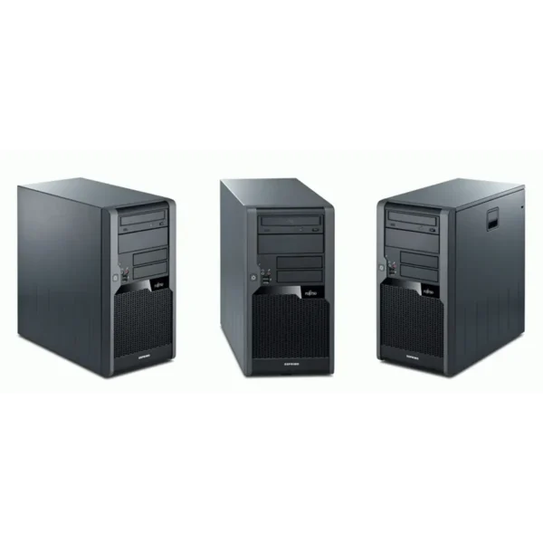 Fujitsu ESPRIMO P3520 E-Star 5.0 Intel® Pentium® E5200 0 GB DDR2-SDRAM Intel® GMA 4500M Windows Vista Business Micro Tower PC Black