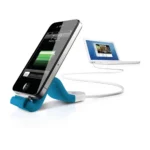 Philips DLC2407BLU/27 mobile device dock station MP3 player / Smartphone Blue, White