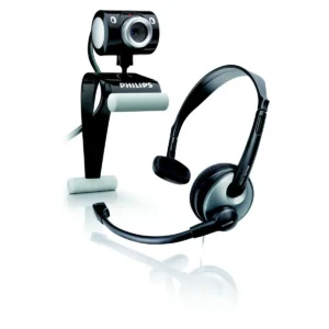 Philips SPC525NC/27 webcam 0.3 MP 640 x 480 pixels USB 2.0 Black, Silver