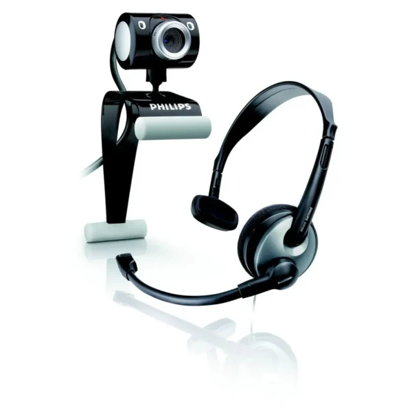 Philips SPC525NC/27 webcam 0.3 MP 640 x 480 pixels USB 2.0 Black, Silver
