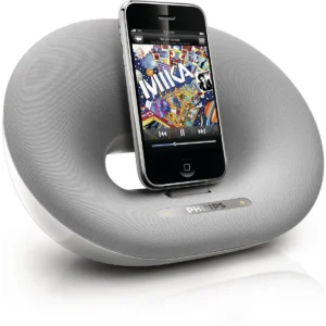 Philips DS3000/37 docking speaker 2.0 channels 8 W White