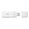 Trust Mini for Netbook card reader USB 2.0 White