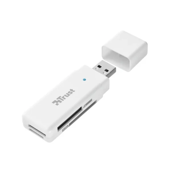Trust Mini for Netbook card reader USB 2.0 White