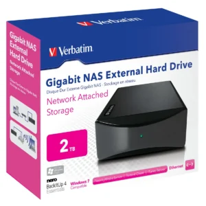 Verbatim GigaBit NAS Black