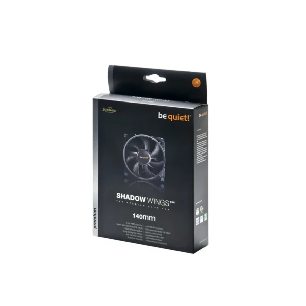 be quiet! SHADOW WINGS SW1 140mm PWM Computer case Fan 14 cm Black