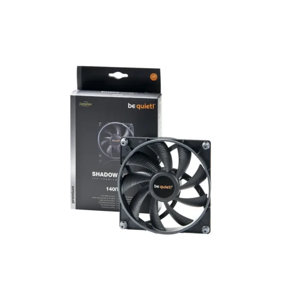 be quiet! SHADOW WINGS SW1 140mm PWM Computer case Fan 14 cm Black