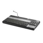 HP POS USB Keyboard with Magnetic Stripe Reader