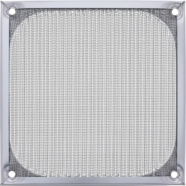 InLine Fan grid aluminium filter, 120x120mm