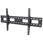 Manhattan Wall Mount for TV & Monitors (Tiltable), For screens 37″ to 75″, VESA compatability: all between 200x200mm and 800x400mm – check the dimensions of the four mounting holes on back of screen to ensure it fits, Max 75kg, Black, Bracket