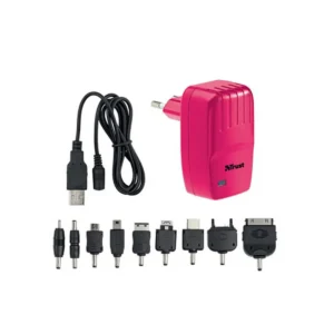 Trust SmartCharge Mobile phone, MP3, Tablet Pink AC Indoor