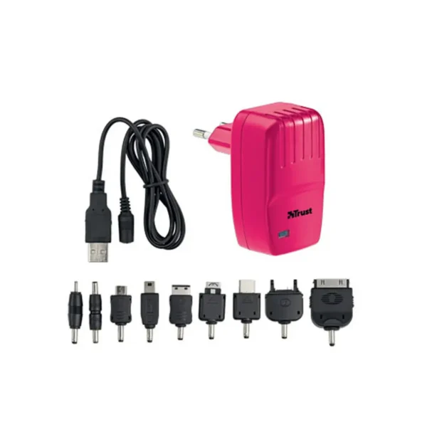 Trust SmartCharge Mobile phone, MP3, Tablet Pink AC Indoor