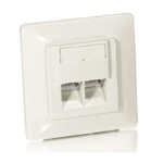 Equip Cat.5e German Modular Outlet Set