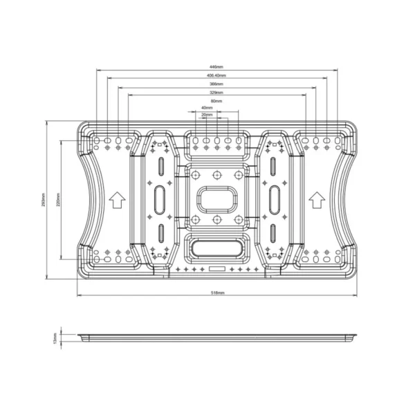 Multibrackets M VESA Super Slim Tilt & Turn Plus