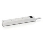 Philips SPS1060Q/17 power extension 0.9 m 6 AC outlet(s) White