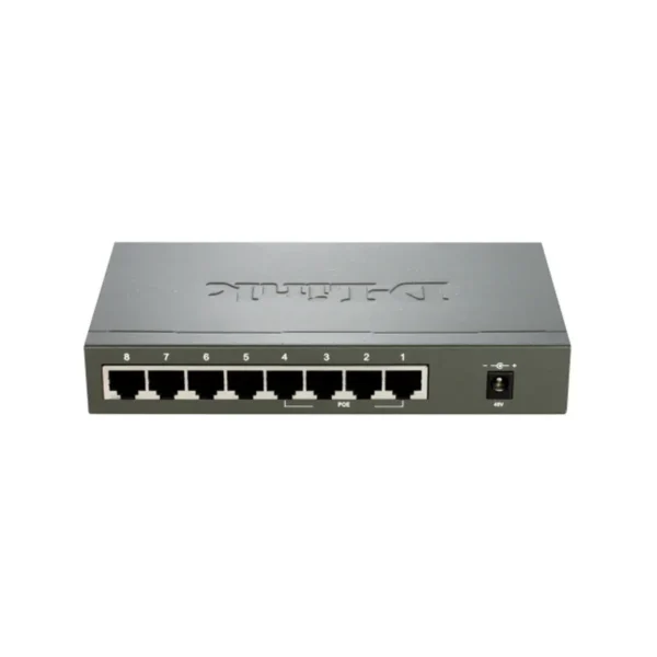 D-Link 8-port 10/100 Desktop Switch with 4 PoE Ports