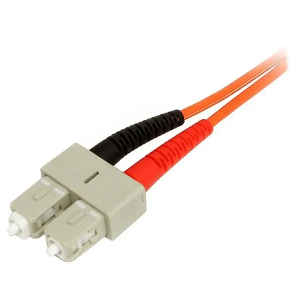 StarTech.com Fiber Optic Cable – Multimode Duplex 50/125 – LSZH – LC/SC – 10 m