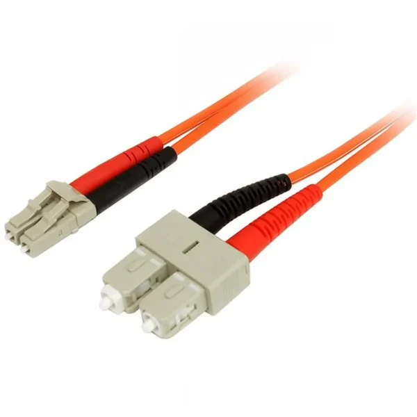 StarTech.com Fiber Optic Cable – Multimode Duplex 50/125 – LSZH – LC/SC – 10 m