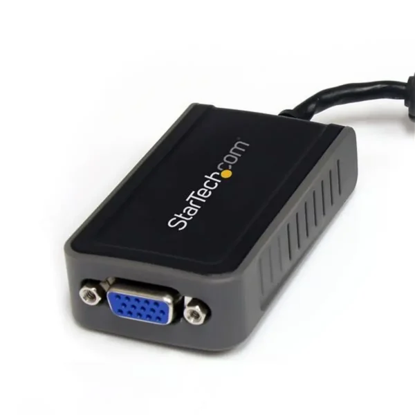 StarTech.com USB 2.0 to VGA Adapter, USB to VGA Monitor Converter for Windows, 1440×900 (no support for macOS/ChromeOS/Linux) – TAA