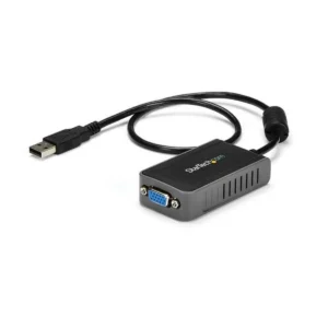 StarTech.com USB 2.0 to VGA Adapter, USB to VGA Monitor Converter for Windows, 1440×900 (no support for macOS/ChromeOS/Linux) – TAA
