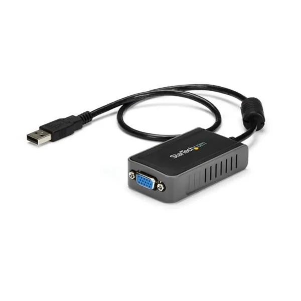 StarTech.com USB 2.0 to VGA Adapter, USB to VGA Monitor Converter for Windows, 1440×900 (no support for macOS/ChromeOS/Linux) – TAA