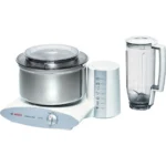 Bosch MUM6N21 food processor 1000 W 2 L Stainless steel, White