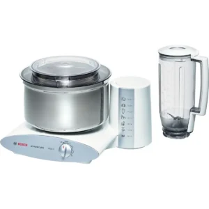 Bosch MUM6N21 food processor 1000 W 2 L Stainless steel, White