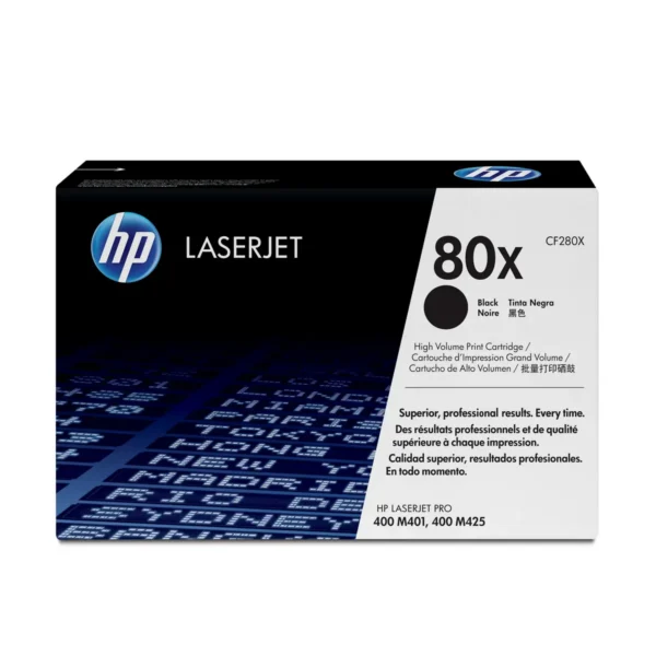 HP 80X High Yield Black Original LaserJet Toner Cartridge