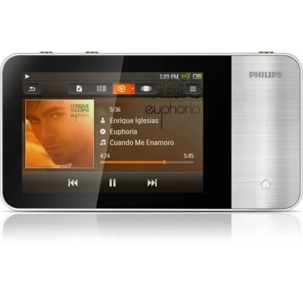 Philips GoGear SA3MUS08S/37 MP3/MP4 player 8 GB Black, Silver