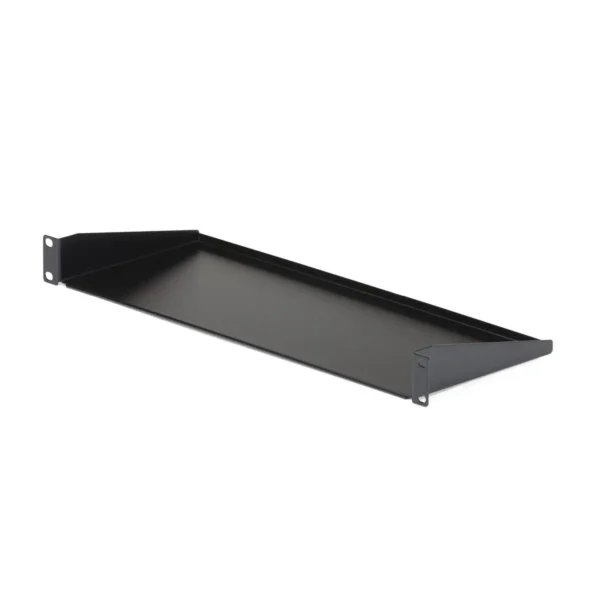 StarTech.com 1U Server Rack Shelf, Universal Rack Mount Cantilever Tray for 19″ Network Equipment Rack/Cabinet, Heavy Duty Steel, Weight Capacity 33lb/15kg, 7in (18cm) Deep