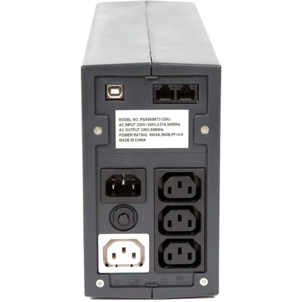 Vertiv Liebert PSA 500VA uninterruptible power supply (UPS) Line-Interactive 0.5 kVA 300 W 4 AC outlet(s)