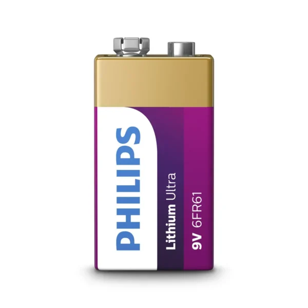 Philips Lithium Ultra Battery 6FR61LB1A/10