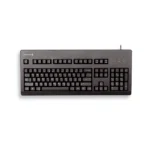CHERRY G80-3000 BLACK SWITCH, Keyboard, Corded, Black, USB/PS2 (QWERTY – UK)