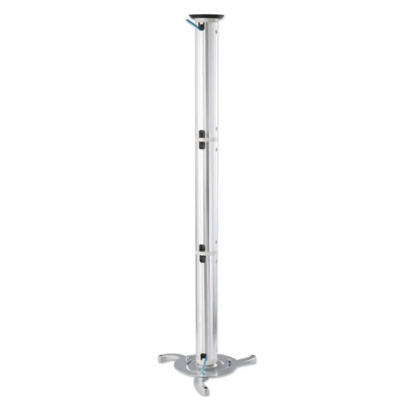 Manhattan Projector Mount, Ceiling, Universal, Tilt & Swivel, Height Range: 13 to 106cm, Max 10kg, Silver, Lifetime Warranty