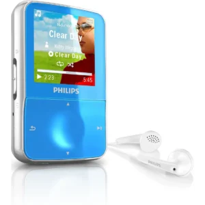 Philips GoGear SA1VBE04AC/17 MP3/MP4 player 4 GB Blue, Silver