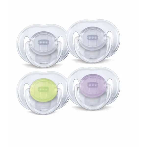Philips AVENT Translucent pacifiers SCF124/99
