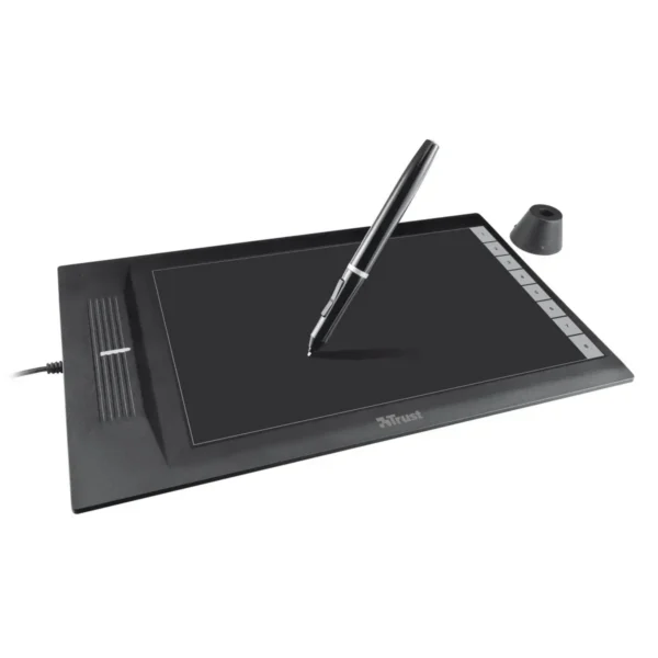 Trust SliZe graphic tablet Black 4000 lpi 254 x 152 mm USB